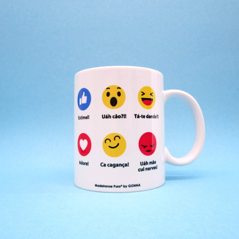 caneca - "Facebook à madeirense!"