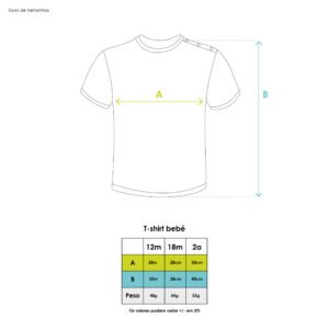 t-shirt bebé “Bauas Festas”