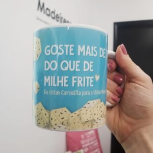 caneca - "Em Junhe nasce o ..."