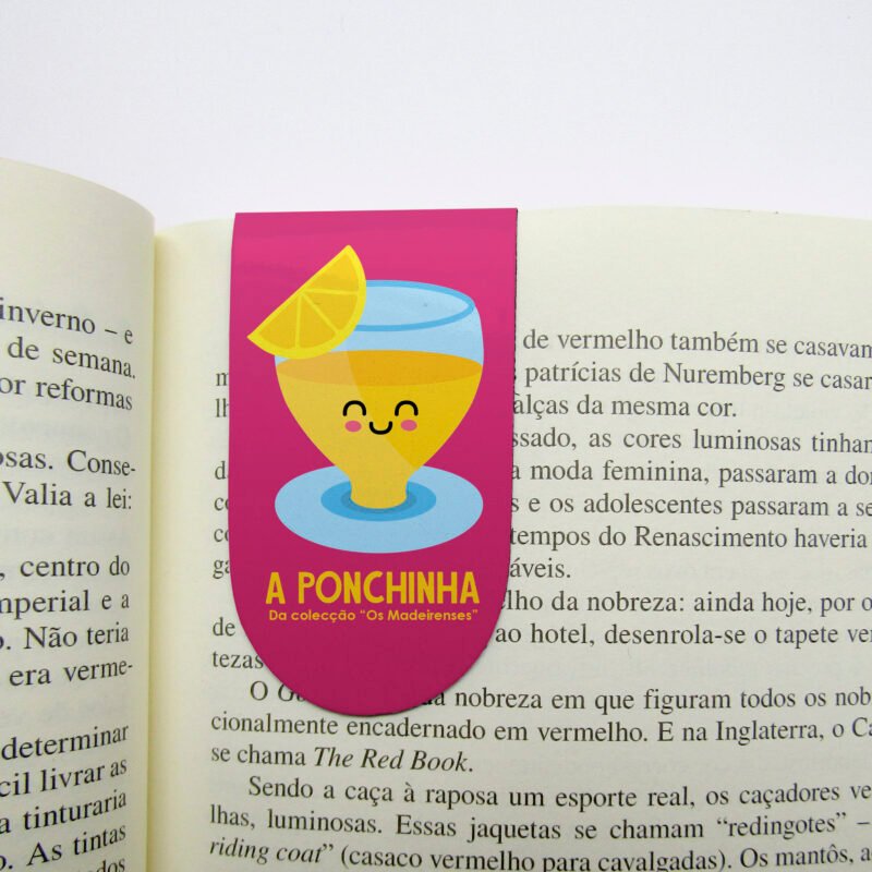 marcador de livro magnético – “A Ponchinha”