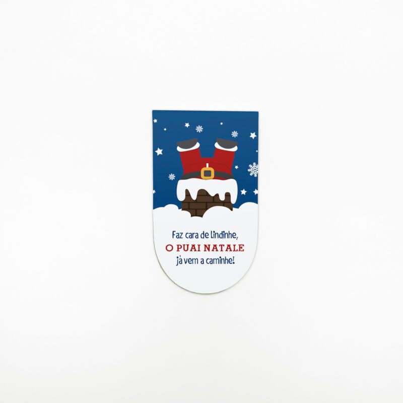marcador de livro magnético – “Puai Natale a caminhe”