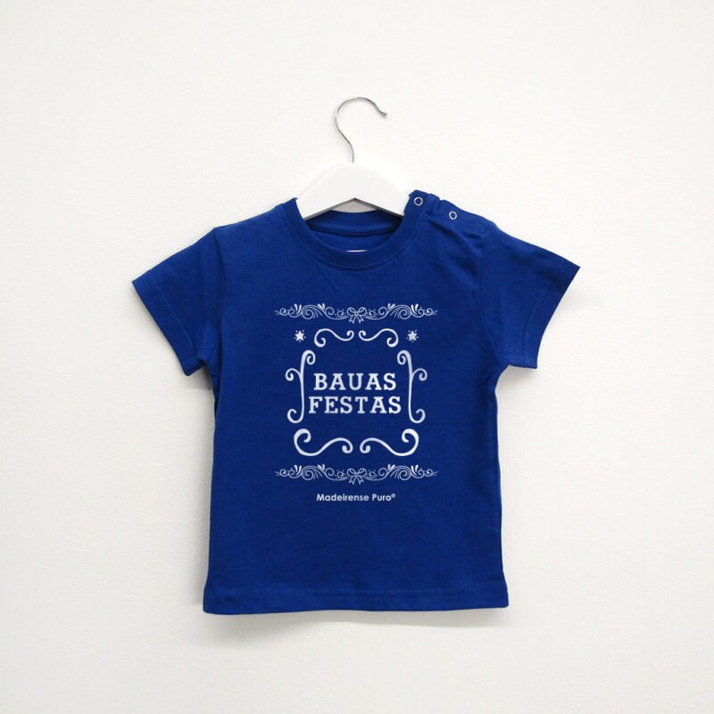 t-shirt bebé “Bauas Festas”