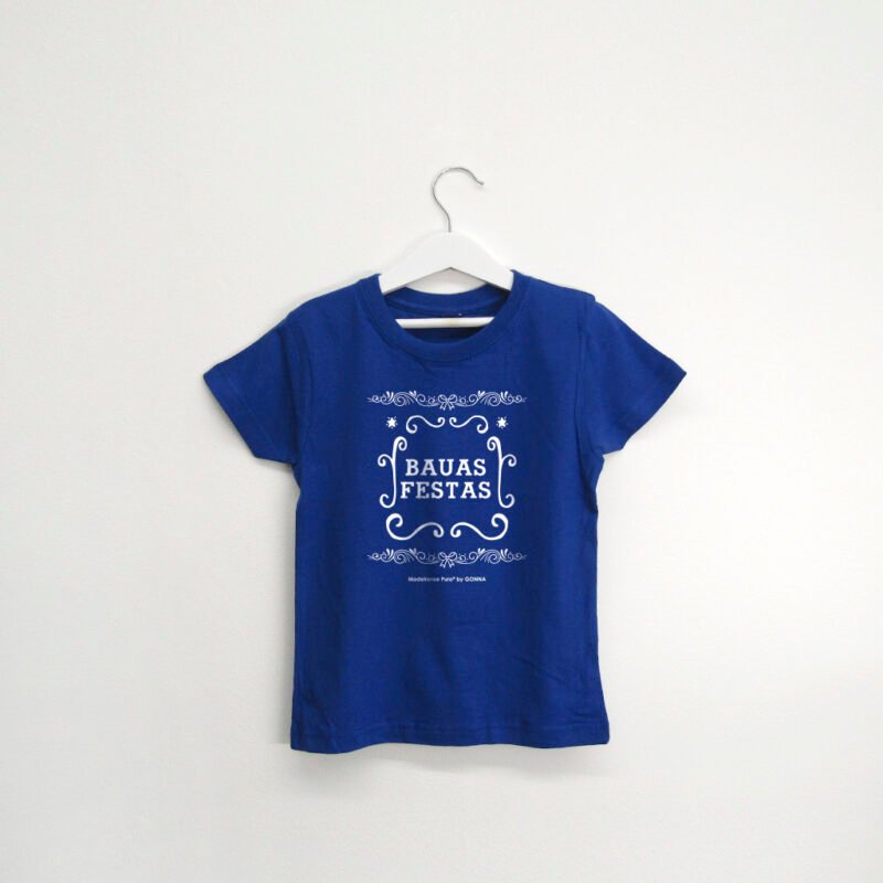 t-shirt criança “Bauas Festas”