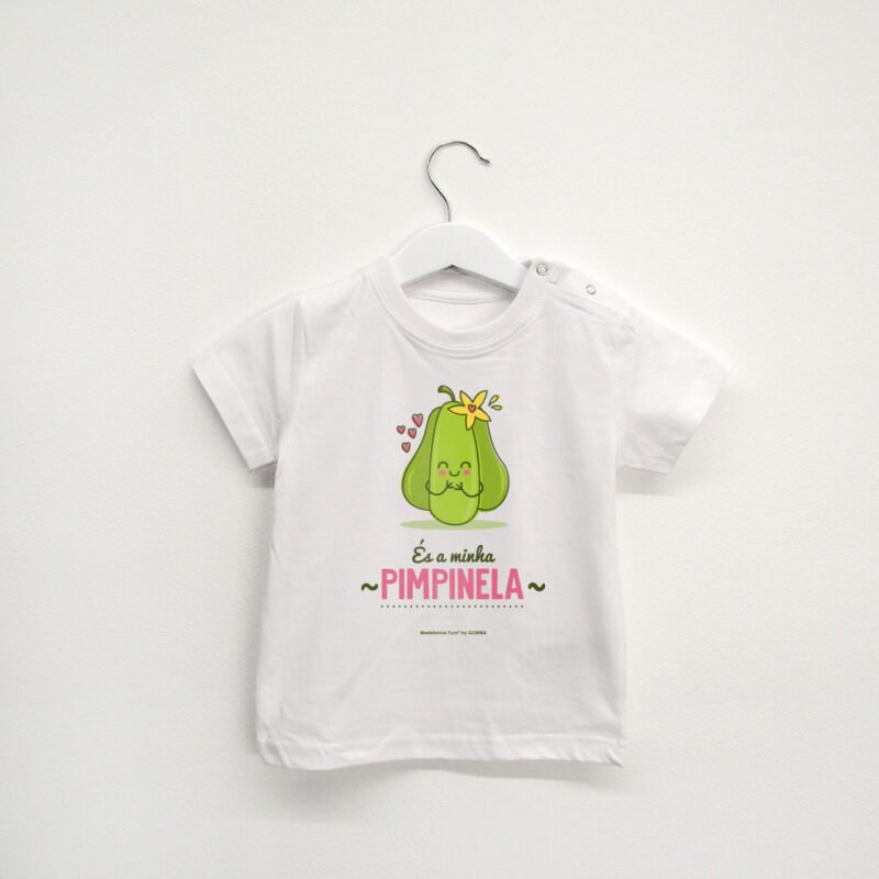 t-shirt bebé “És a minha Pimpinela!”