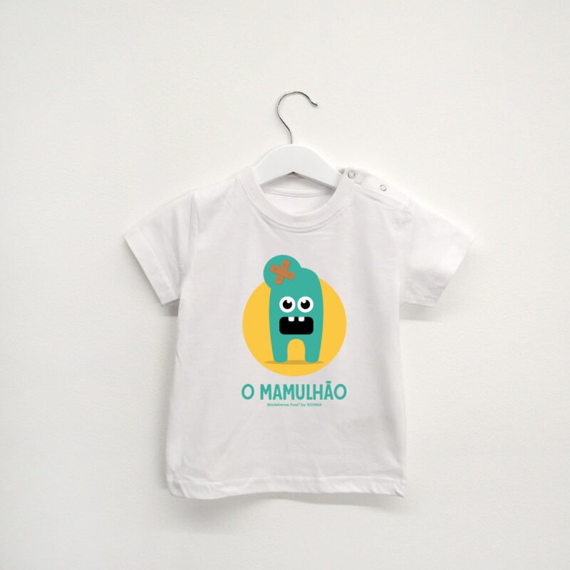 t-shirt bebé “O Mamulhão”