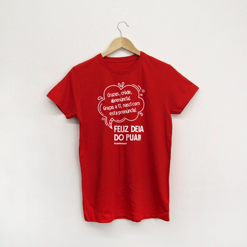 t-shirt “Cruzes, créde, abrenúncia!”