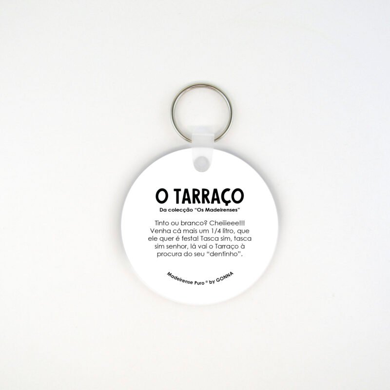 Chaveiro - “O Tarraço” (circular)