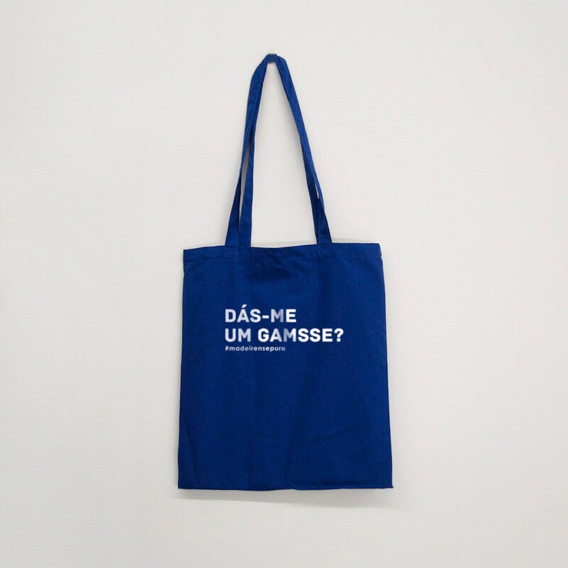 saco de pano - “Dás-me um gamsse?”