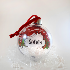 “BOLAS DE NATAL – O meu NOME em Madeirense Puro®” (Elas)
