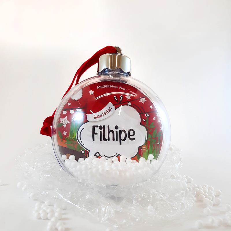 “BOLAS DE NATAL – O meu NOME em Madeirense Puro®” (Eles)