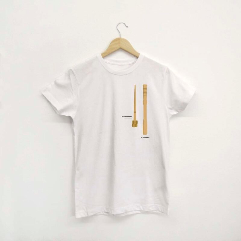 t-shirt “Caralhinho & Punheta”